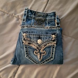 Mens Rock Revival jeans